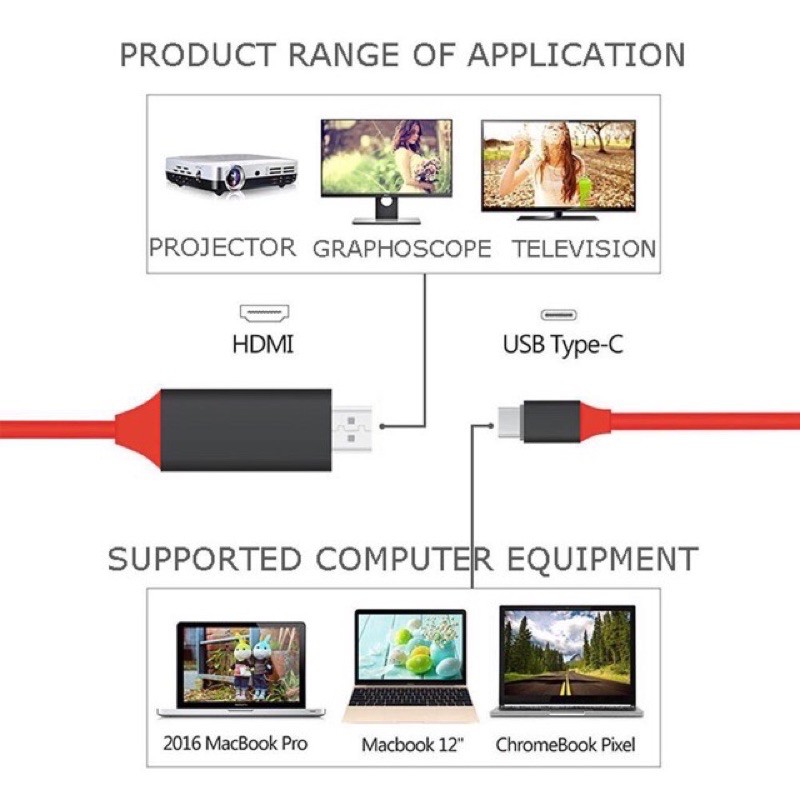 สายต่อทีวี-hdmi-ต่อมือถือเข้าทีวี