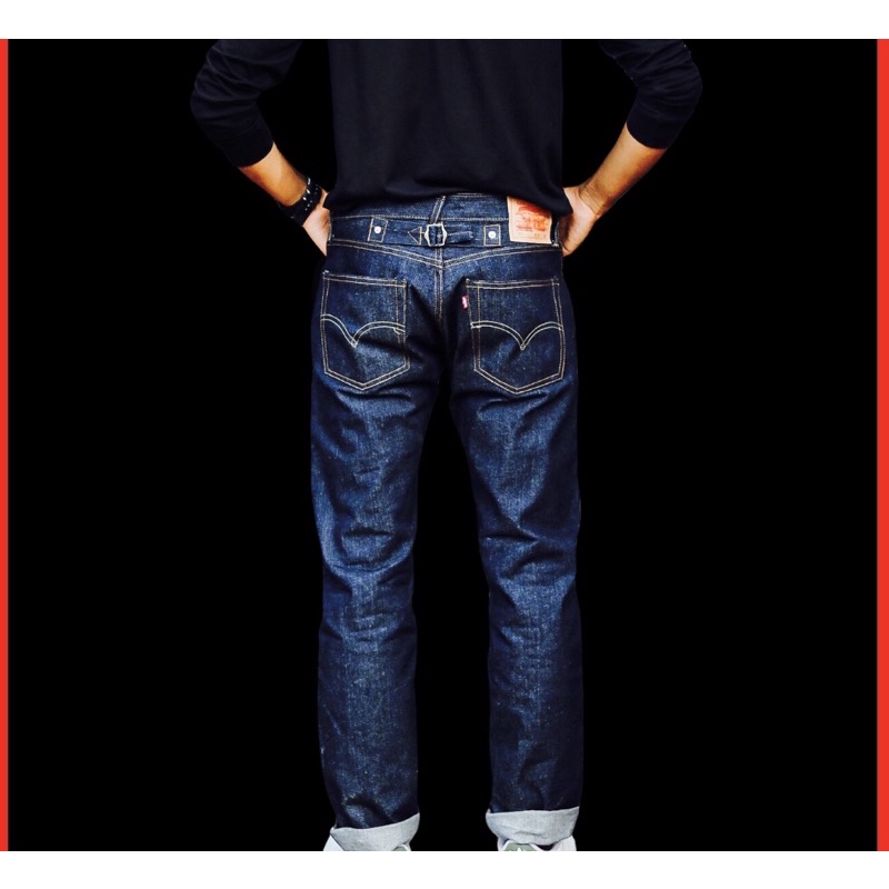 ภาพหน้าปกสินค้าLEVI'S 501 MEXICO ริมแดง ขากระบอก จากร้าน jeans2796ss บน Shopee