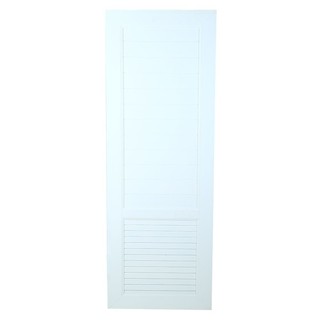 UPVC DOORUPVC ASARA S933 70X200 WHITE ประตูห้องน้ำ UPVC ASARA S933 70x200 ซม. สีขาว ประตูบานเปิด ประตูและวงกบ ประตูและหน