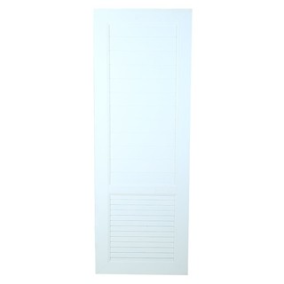 UPVC DOORUPVC ASARA S933 70X200 WHITE ประตูห้องน้ำ UPVC ASARA S933 70x200 ซม. สีขาว ประตูบานเปิด ประตูและวงกบ ประตูและหน