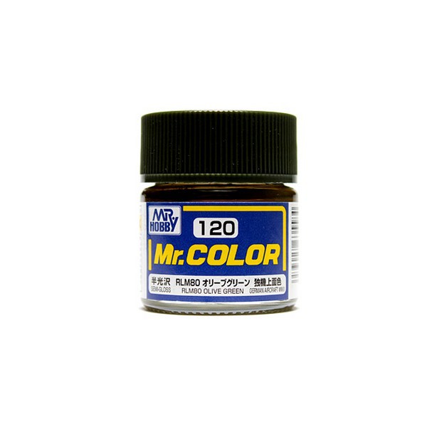 Mr.Hobby Mr.Color C120 RLM80 Olive Green Semi-Gloss (10ml ...