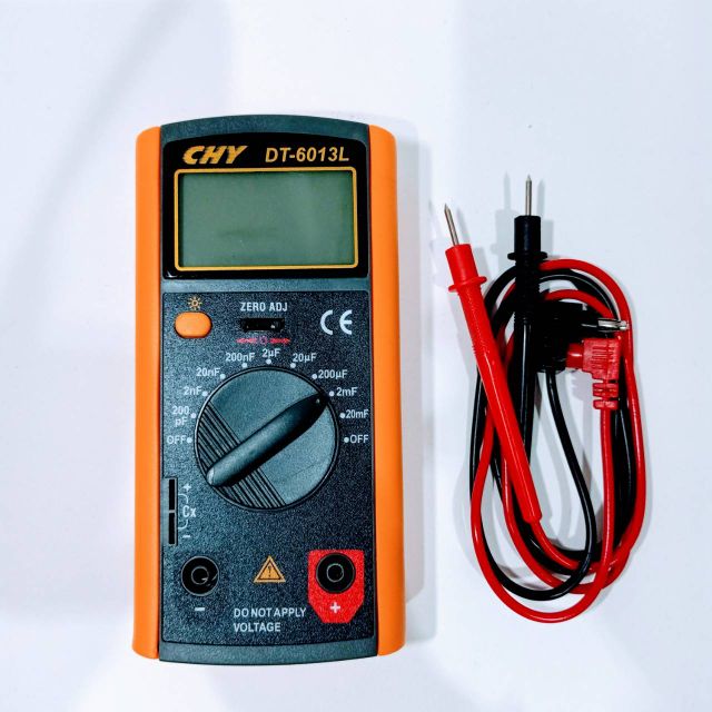 มิเตอร์วัดค่า คาปาซิเตอร์ 6013 Digital Multimeter capacitor 20000 ไมโคร ...