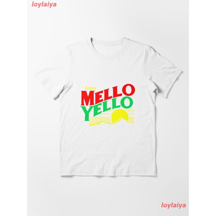 mello-yello-essential-t-shirt-เสื้อยืดผู้ชาย-ลายการ์ตูนพิมพ์ลายเสื้อลายการ์ตูนผู้หญิง-เสื้อคอกลม-สินค้าพร้อมส่ง