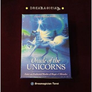 Oracle of The Unicorns ไพ่ออราเคิลแท้ลดราคา ไพ่ยิปซี ไพ่ทาโร่ต์ ไพ่ออราเคิล Tarot Oracle Card Deck