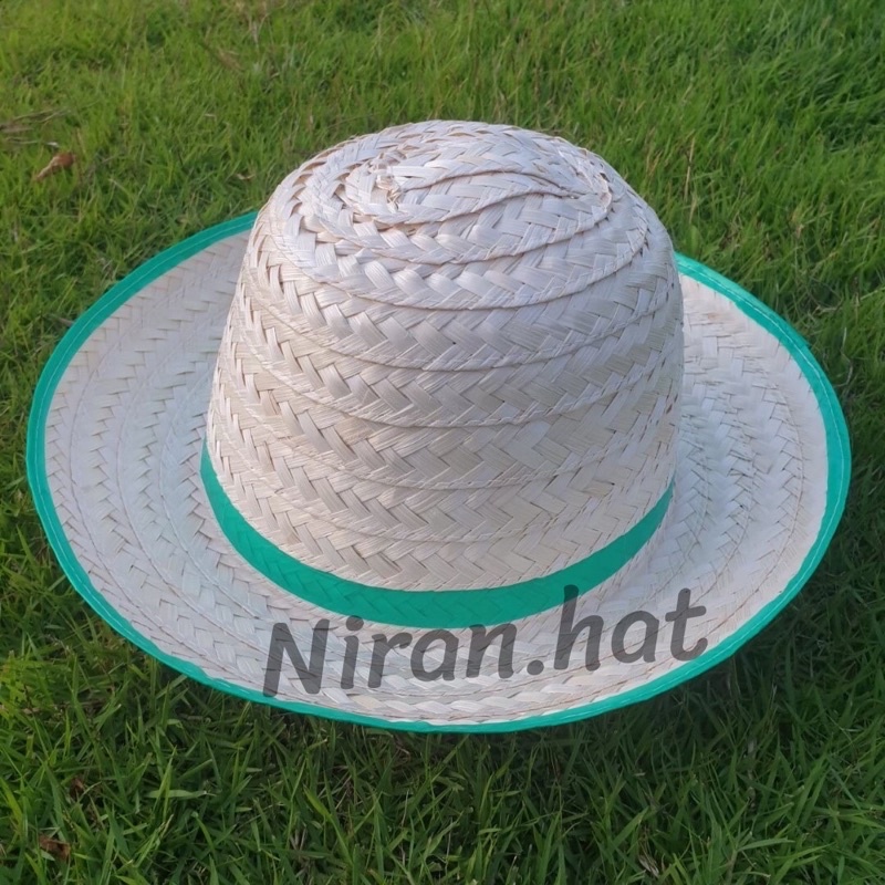 ภาพหน้าปกสินค้าหมวกชาลี ไม้ไผ่สานสีขาว ขนาดปีกหมวก 2.5 นิ้ว By Niran.hat จากร้าน niran.hat บน Shopee