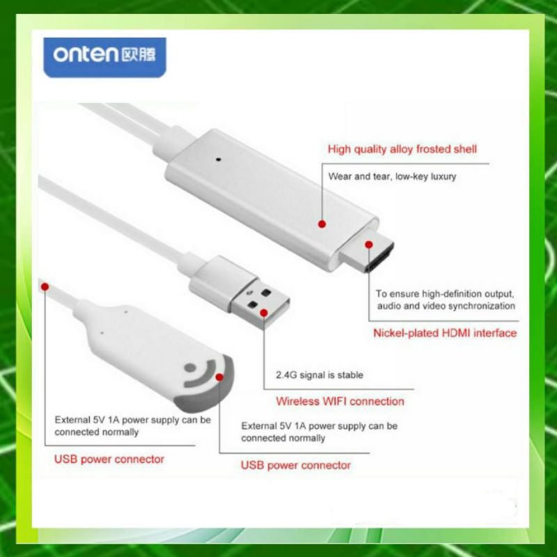 onten-converter-hdmi-adapter-otn-7571-hdtv-adapter-ตัวรับสัญญาณภาพจากมือถือเข้าจอภาพผ่าน-wifi