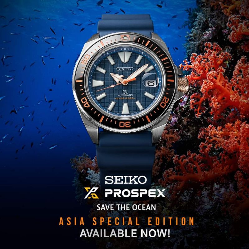 นาฬิกาข้อมือ-seiko-prospex-samurai-asia-special-edition-นาฬิกาผู้ชาย-รุ่น-srph43k-ของแท้-กันน้ำ