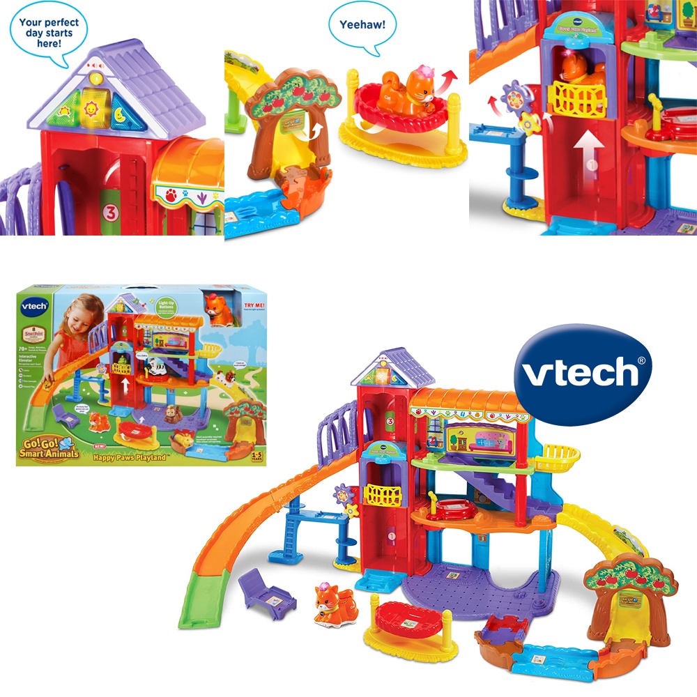 VTech Go! Go! Smart Animals Happy Paws Playland ราคา 3,890 บาท | Shopee ...