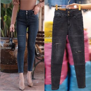 JH1606# สกินนี่ยีนส์ มีS-XL #jeans house