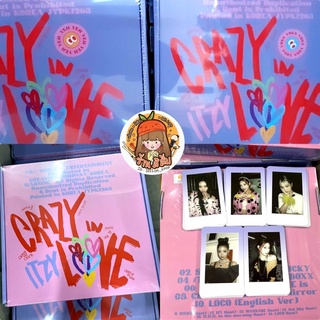 ภาพหน้าปกสินค้า[พร้อมส่ง] อัลบั้ม ITZY 1st Album - CRAZY IN LOVE 💖 ที่เกี่ยวข้อง