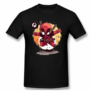 เสื้อยืดผ้าฝ้ายพิมพ์ลายขายดี เสื้อยืดแขนสั้นลําลอง ผ้าฝ้าย พิมพ์ลาย Deadpool Hero 3 มิติ สําหรับผู้ชาย