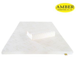 Amber Natural Latex Topper แผ่นรองนอนยางพารา Amber