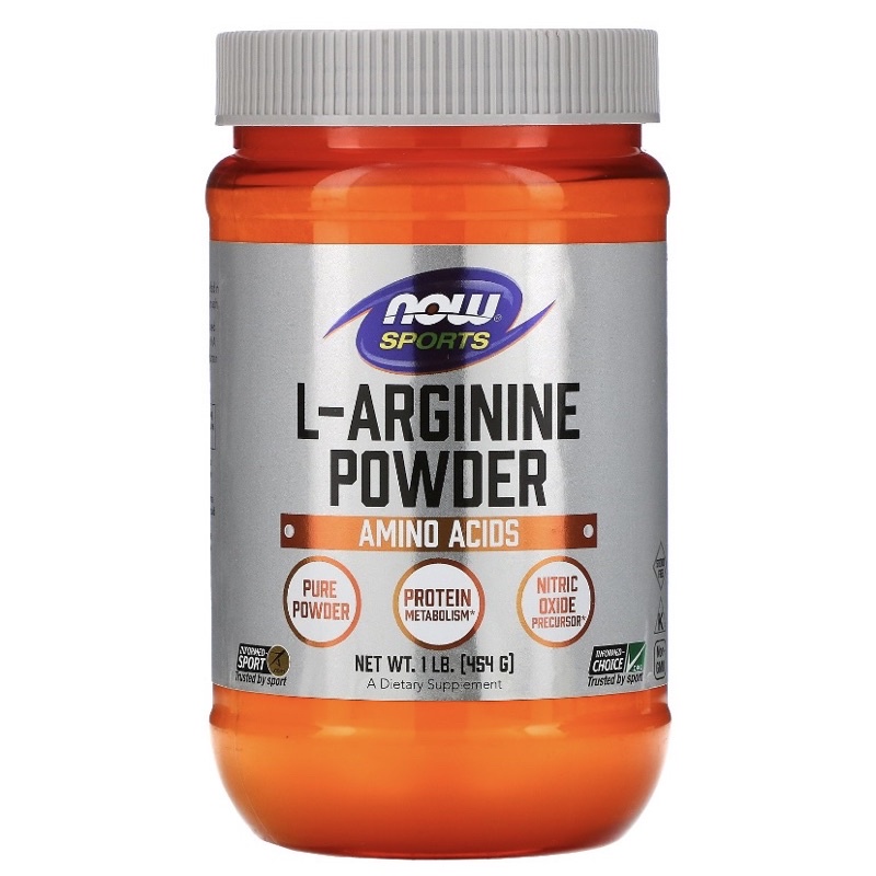 ภาพหน้าปกสินค้า️Now L-Arginine Powder 454 g. (พร้อมส่ง)