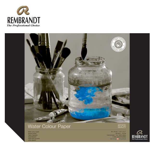 rembrandt-กระดาษสีน้ำ-300g-water-colour-paper-rembrandt-300g