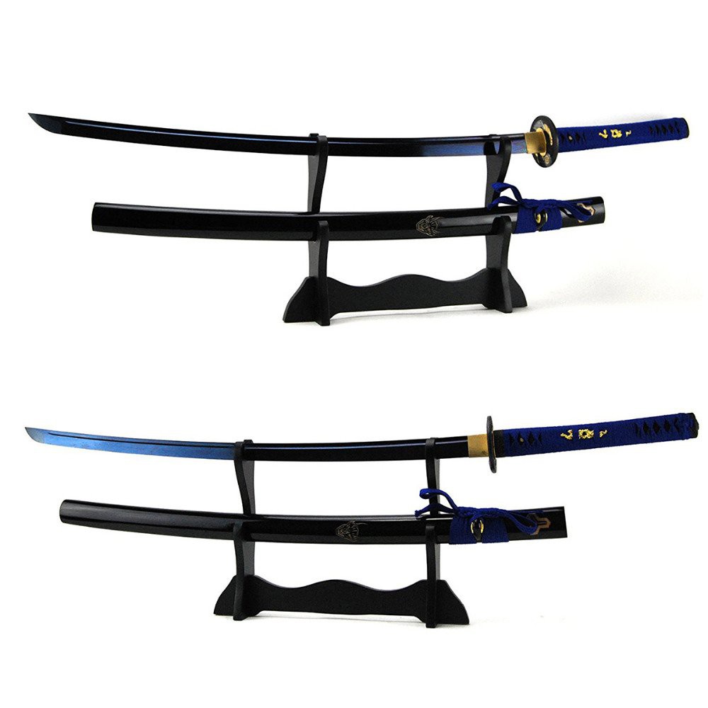 1-2-3-ชั้น-wall-mount-samurai-kimetsu-no-yaiba-cosplay-demon-slayer-ดาบผู้ถือ-ผู้ถือขาตั้งวงเล็บแขวนแร็คสีดำไ