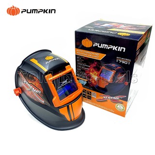 Pumpkin Pro หน้ากากเชื่อมปรับแสงอัตโนมัติ Xtreme Plus PTT-WH90A แบบเปิดหน้าเลนส์ได้ เหมาะสำหรับงานเชื่อมทุกชนิด
