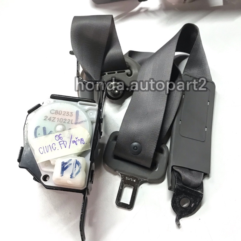 เข็มขัดนิรภัย(seat belt) HONDA Civic FD ปี 20062011 มือสองแท้ Shopee