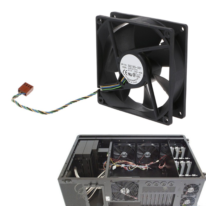 ภาพสินค้า9025 DC 12V 0.6A 4-Pin PWM Computer Cooling Fan For Delta AUB09 12VH จากร้าน doublebuy.th บน Shopee ภาพที่ 1