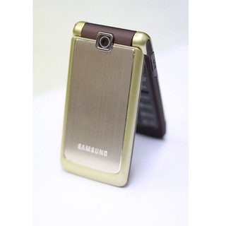 โทรศัพท์มือถือซัมซุง SAMSUNG S3600i  (สีทอง)  มือถือฝาพับ ใช้ได้ทุกเครื่อข่าย 3G/4G จอ 2.2นิ้ว โทรศัพท์ปุ่มกด ภาษาไทย