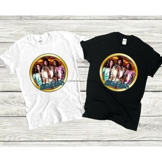 เสื้อยืดคอกลม แขนสั้น ผ้าฝ้าย 100% พิมพ์ลายผึ้ง 1970s Bee Gees Music Band 4032 สไตล์วินเทจ พลัสไซซ์ แนวสตรีท แฟชั่นสําห