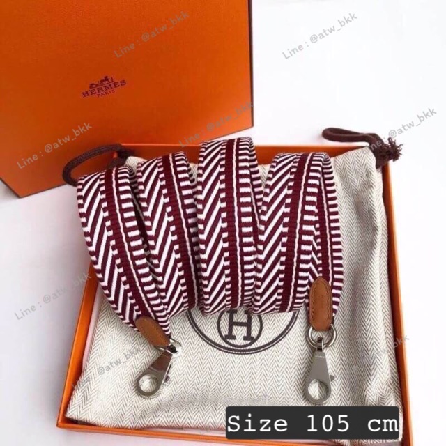 Hermes strap store for bag