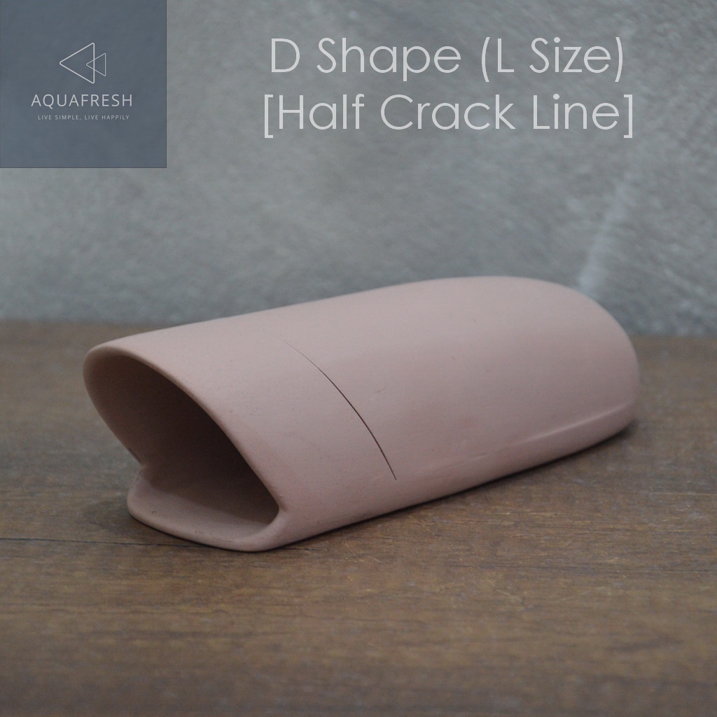[Aquafresh] D Shape (L Size) - Half Crack Line ถ้ำปลา ถ้ำเพาะปลาซัคเกอร ...
