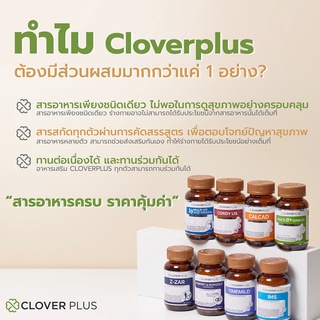 ภาพขนาดย่อของภาพหน้าปกสินค้าพิเศษจับคู่ Clover Plus 19 มัลติวิต แอนด์ มิเนอรัล 30 cs (ขวด) กับ Dary Vit C วิตามินซี 30 cs (ขวด) จากร้าน npplus บน Shopee ภาพที่ 5