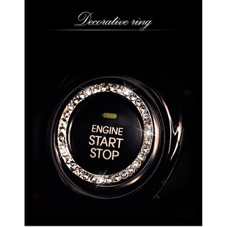ภาพหน้าปกสินค้าแหวนติดปุ่มสตาร์ทรถ ประดับเพชรคริสตัล แฮนด์เมด สําหรับตกแต่งรถยนต์ ซึ่งคุณอาจชอบสินค้านี้