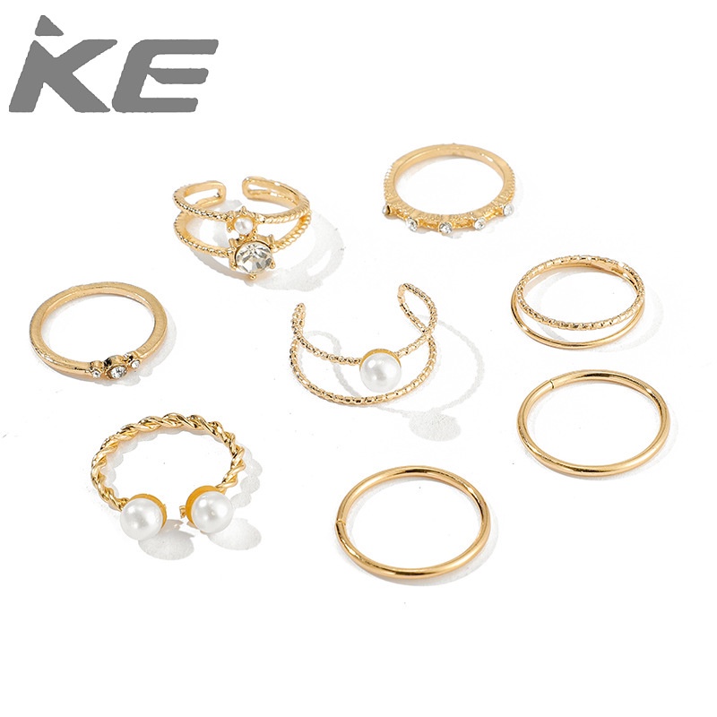 simple-ring-set-pearl-diamond-open-ring-eight-piece-joint-ring-tail-ring-for-girls-for-women-l