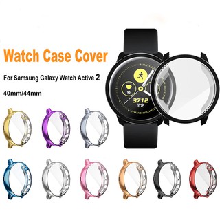 สินค้า เคสกันรอยหน้าจอ TPU สำหรับ Samsung Galaxy Watch Active 2 40mm 44mm