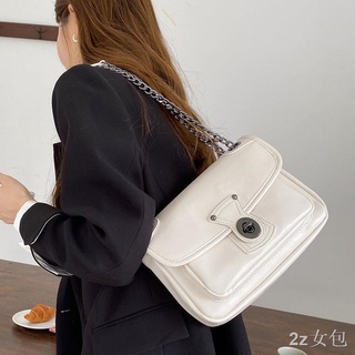 กระเป๋าสะพายข้างเวอร์ชั่นเกาหลี ins stray bag women s 2021 new niche design messenger bag all-match gentle underarm bag