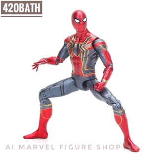 โมเดล สไปร์เดอร์แมน จากมาเวล &gt;&gt;Spiderman Marvel Action Figure model from Avengers Infinite War 2018