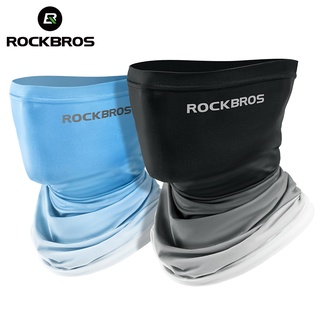 Rockbros หน้ากากขี่จักรยาน ฤดูร้อน กันแดด ป้องกันรังสียูวี เต็มหน้า หน้ากากไหมพรม ระบายอากาศ เดินป่า กลางแจ้ง กันลม ผ้าพันคอ รถจักรยานยนต์