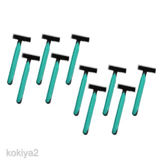 ภาพหน้าปกสินค้า[KOKIYA2] Pack of 10 Disposable Razor Shaver Twin Blade Fixed Head Mens Razors ที่เกี่ยวข้อง