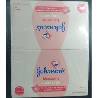 ยกแพ็ค 4 ก้อน!! Johnson สบู่เด็ก จอห์นสัน  เบบี้ โซฟ 75ก.