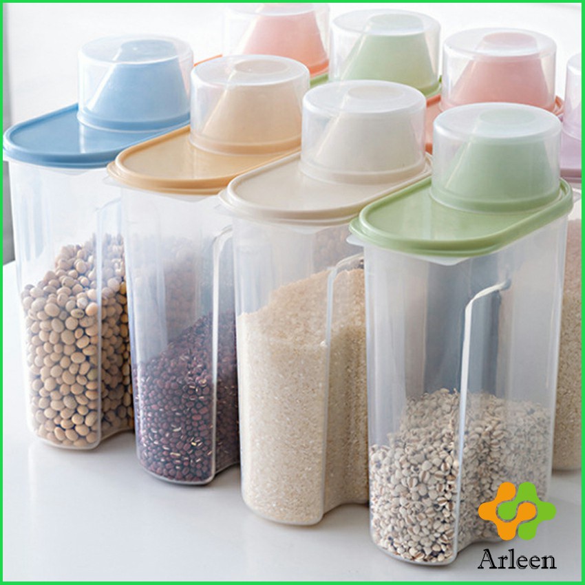arleen-กล่องเก็บของแบบปิดผนึก-ถังเก็บเมล็ดธัญพืช-ข้าวสาร-whole-grain-storage-tank