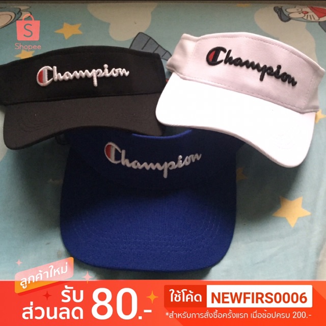 หมวกครึ่งใบหมวกกอฟchampionพร้อมส่ง