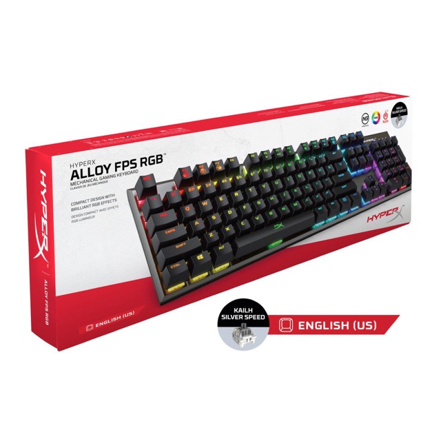 HyperX Alloy FPS RGB Gaming Keyboard Shopee Thailand