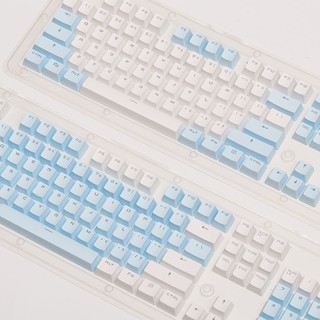 คีย์บอร์ดไร้สาย。แป้นพิมพ์。 สีดำ Jue ABS KEYCAP แป้นพิมพ์กล 87/104 ที่สำคัญสากล PBT โปร่งแสงข้ามแกนสองสีสีเชอร์รี่ส่วนตัว