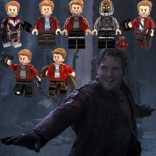 เข้ากันได้กับ Leging Minifigures Star Lord Drax the Destroyer Marvel Endgame Building Blocks ของเล่นสําหรับเด็ก