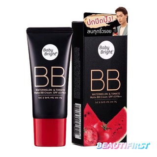 บีบีครีม Baby Bright Watermelon &amp; Tomato Matte BB Cream SPF45 PA++ 30g