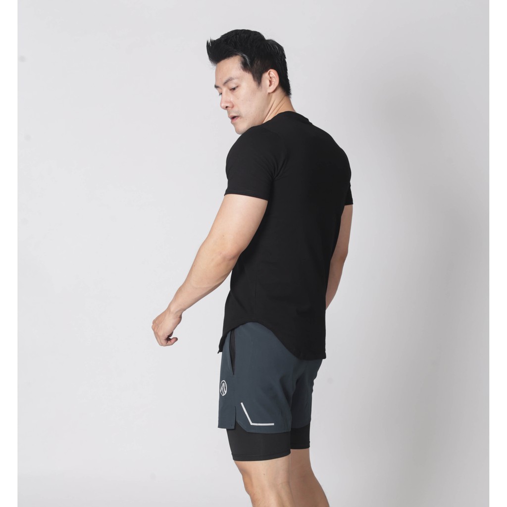 sale-เลิกกิจการ-เสื้อยืดชายโค้ง-ผ้าสั่งทอพิเศษ-รุ่นใหม่-เทียบgymshark-ยี่ห้อ-a009