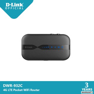 D-Link DWR-932C Pocket WiFi N300 รองรับ 4G ทุกเครือข่าย ใส่ซิมแล้วใช้งานได้ทันที ไม่ต้องตั้งค่า [รับประกัน 3 ปี]