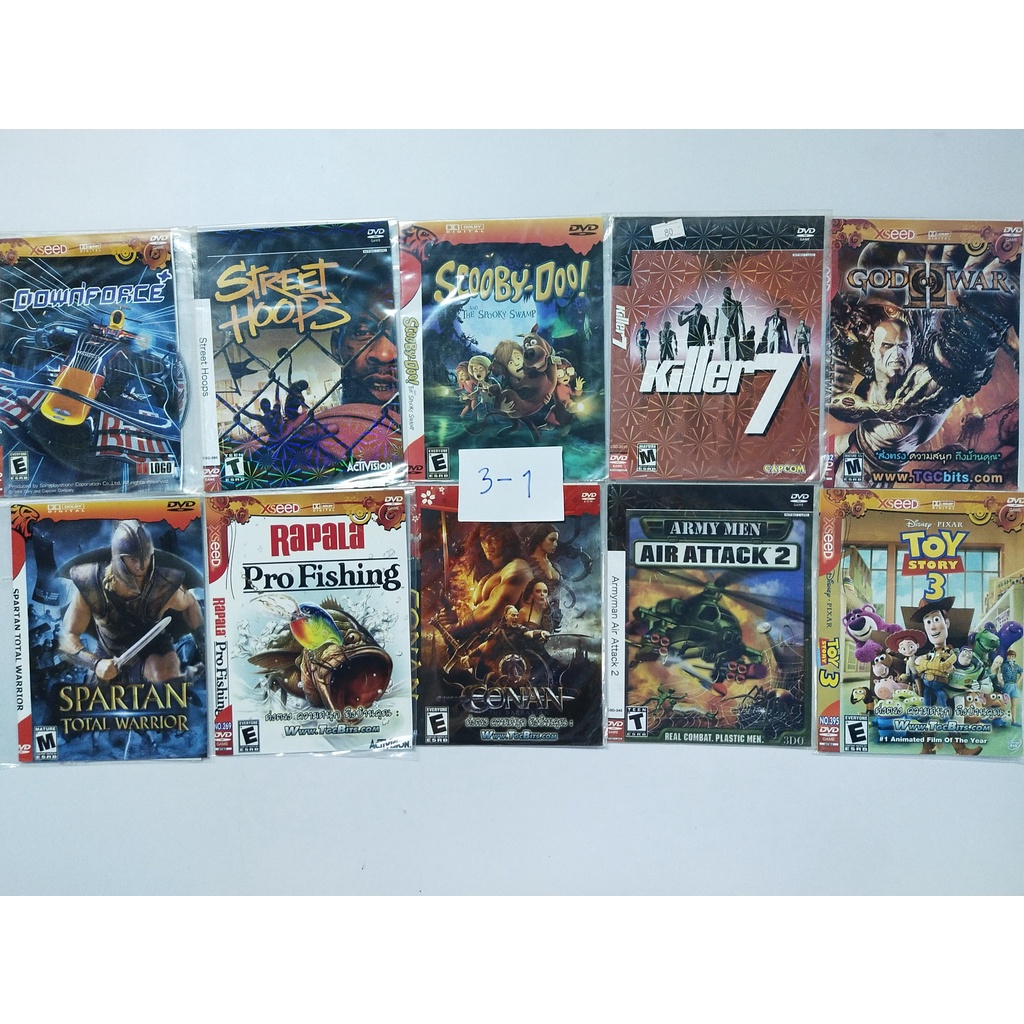 แผ่นเกม PS2 ชุดที่ 3 / 10 แผ่น ถูกๆ play2 play staton 2 play 2 | Shopee ...