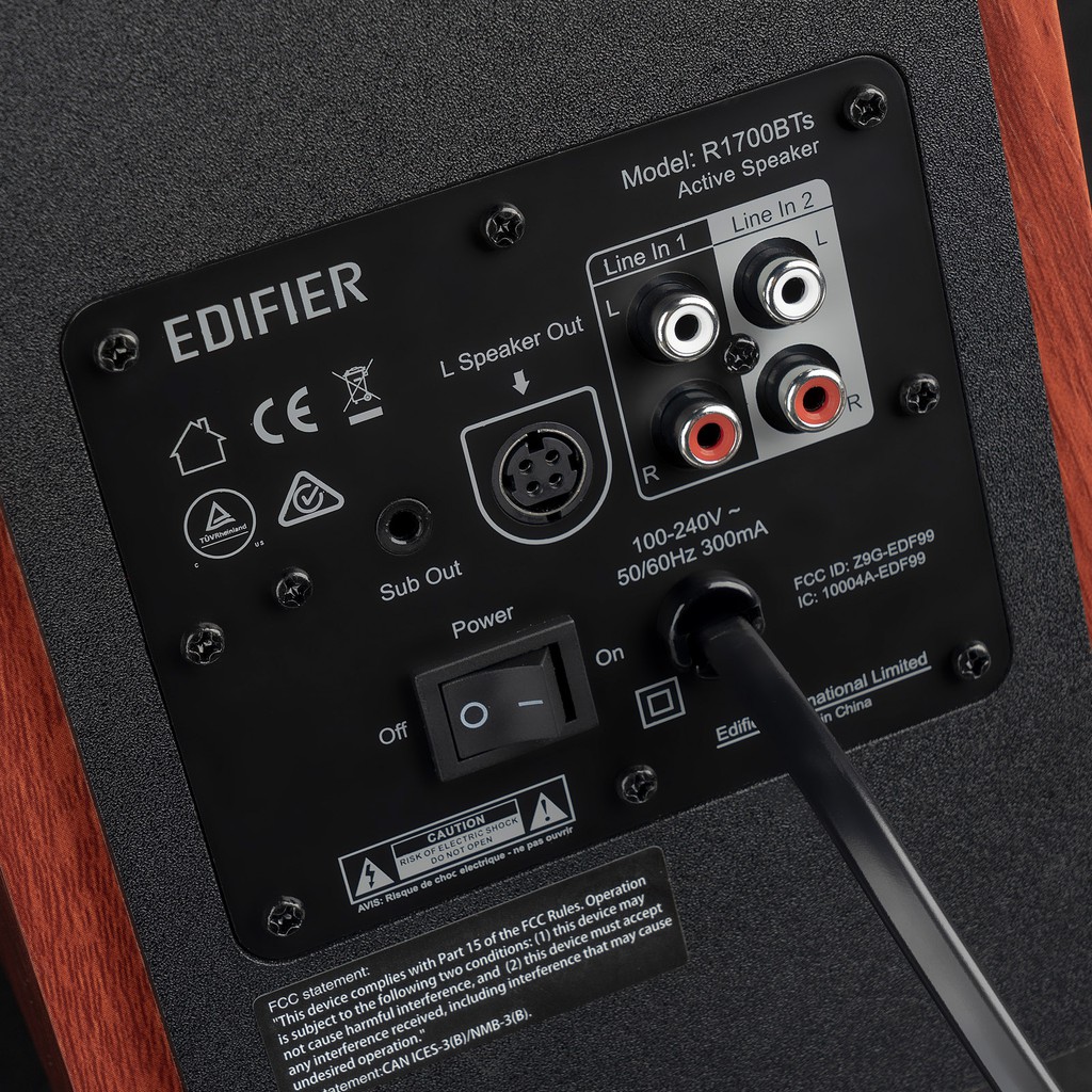 edifier-r1700bts-speaker-สีน้ำตาล