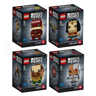 41598 41599 41600 41601 : LEGO BrickHeadz DC Justice League Series 2 / The Flash / Wonder Woman / Aquaman / Cyborg