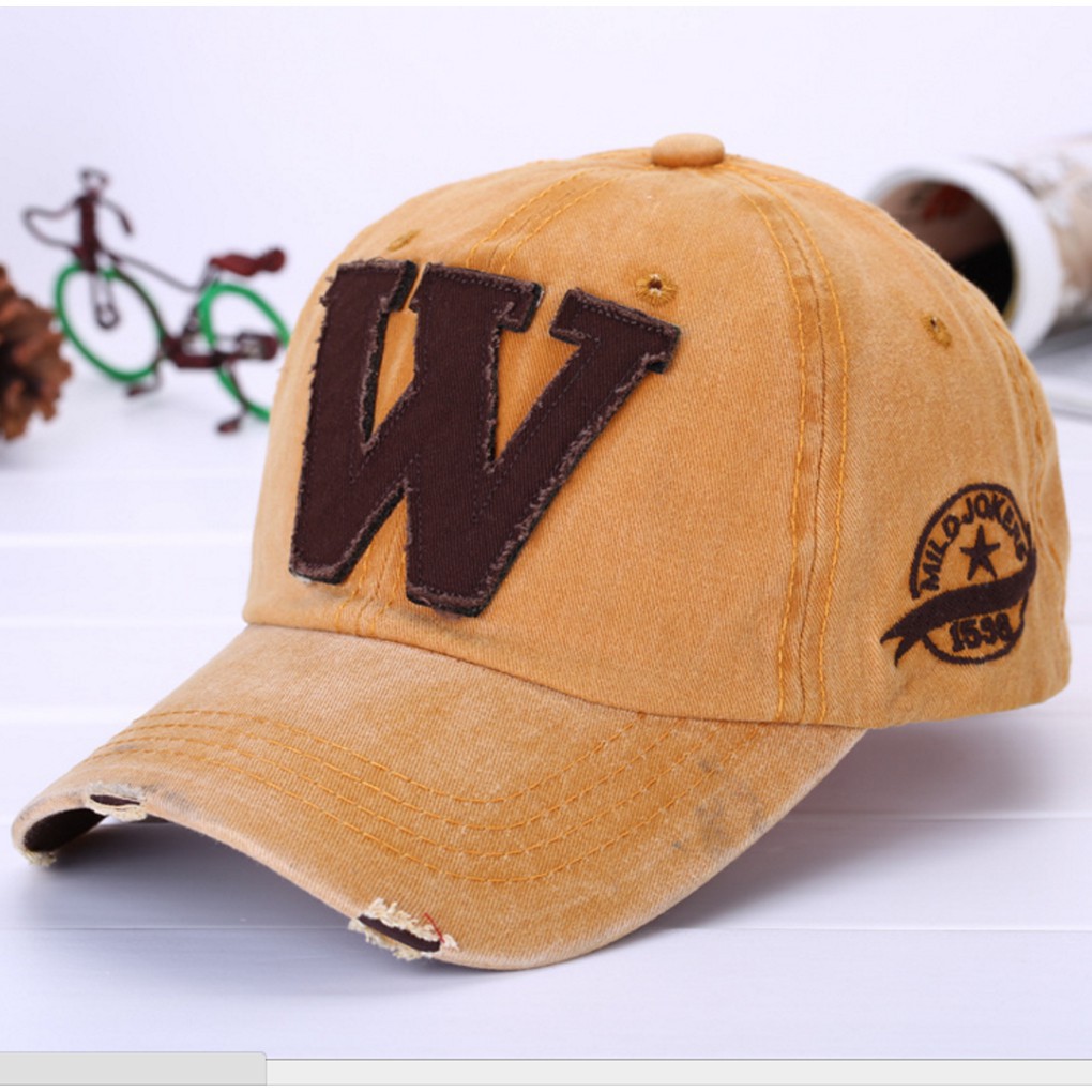 หมวกกีฬาหมวกเบสบอลพิมพ์ลายตัวอักษร-w-2fire