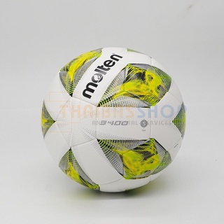 สินค้า [ของแท้ 100%] ลูกฟุตบอล ลูกบอล Molten F5A3400-G เบอร์5 ลูกฟุตบอลหนัง PU หนังเย็บ ของแท้ 100% ใช้แข่งข