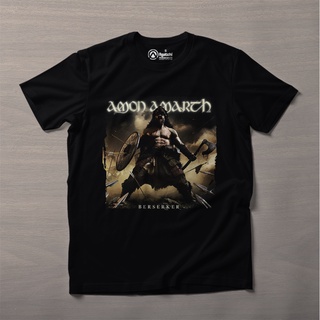 ROUND คอลูกเรือเสื้อเชิ้ต พิมพ์ลาย Amon Amarth Band สําหรับผู้ชาย-4XL