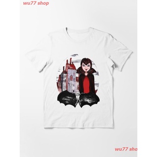 New Mavis. Hotel Transylvania Essential T-Shirt เสื้อยืด ดพิมพ์ลาย ดผ้าเด้ง คอกลม cotton แฟชั่น discount Unisex